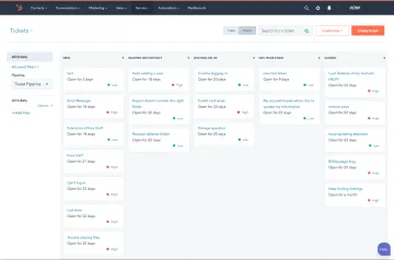Miniatura HubSpot Service Hub