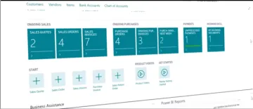 Miniatura Microsoft Dynamics 365 Business Central