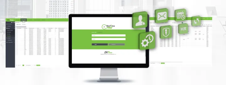 Captura ZKTECO BIOTIME PRO