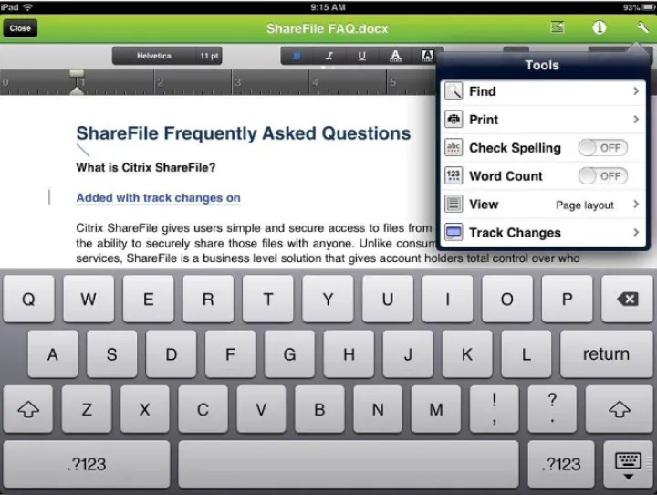 Captura Citrix ShareFile