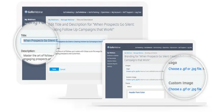 Captura GoToWebinar