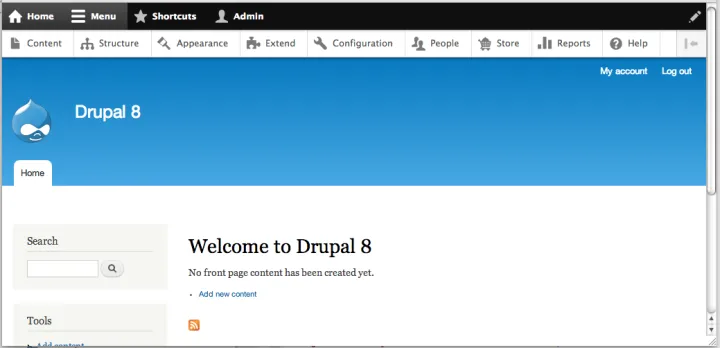 Captura Drupal CMS