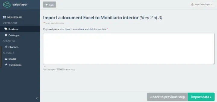 Captura Sales Layer PIM Software