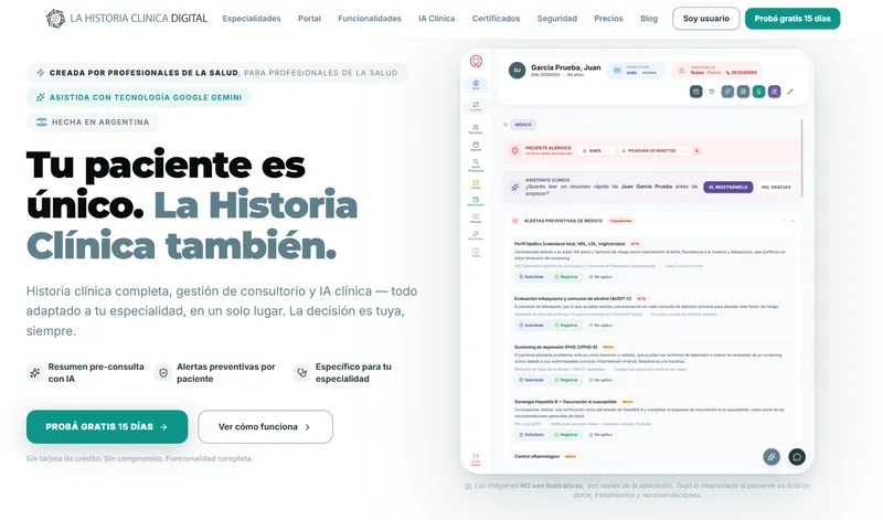 La Historia Clinica Digital