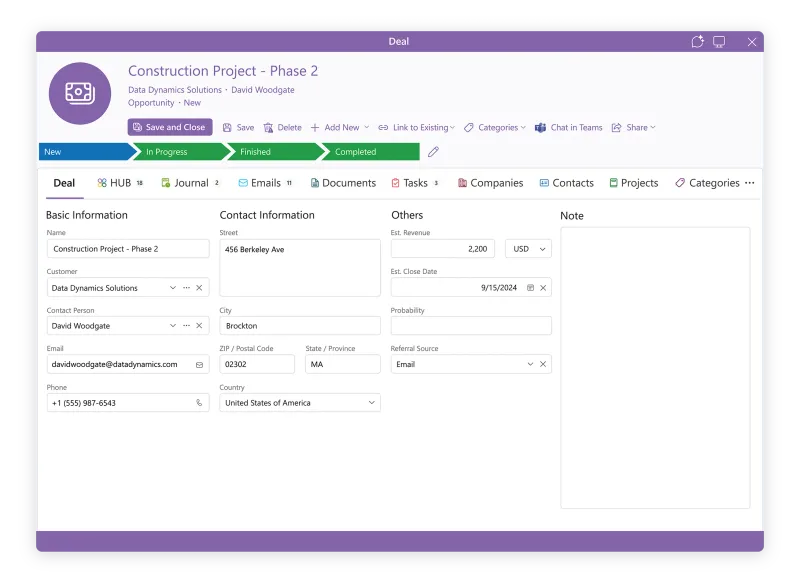 eWay CRM