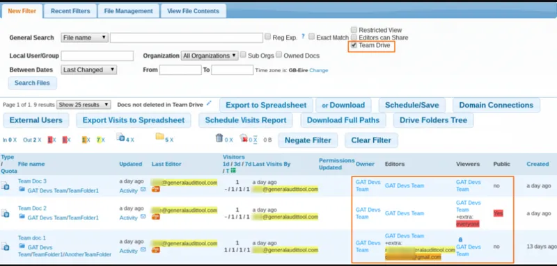 General Audit Tool