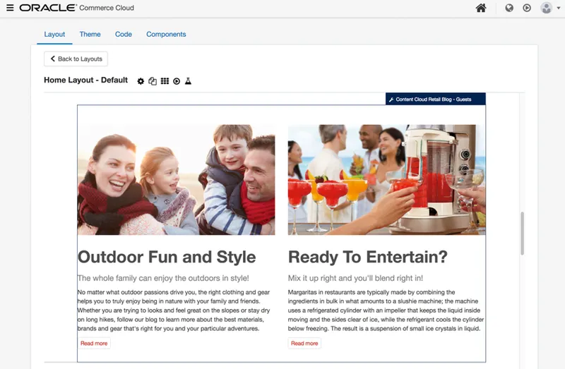 Oracle Commerce Cloud
