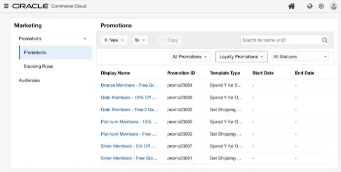 Oracle Commerce Cloud