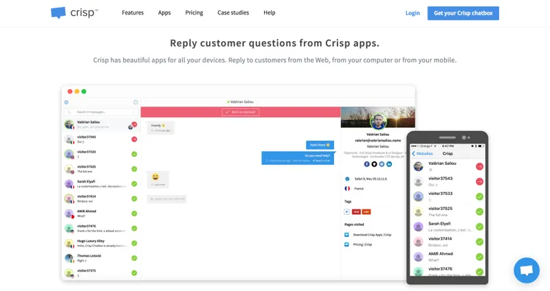 Crisp LiveChat
