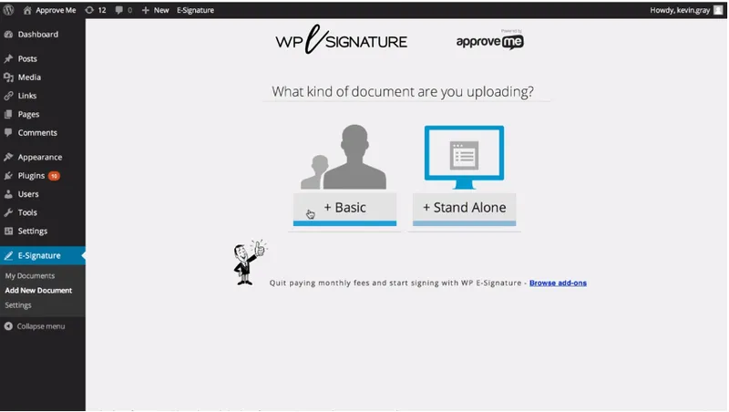 WP Digital E-Signature