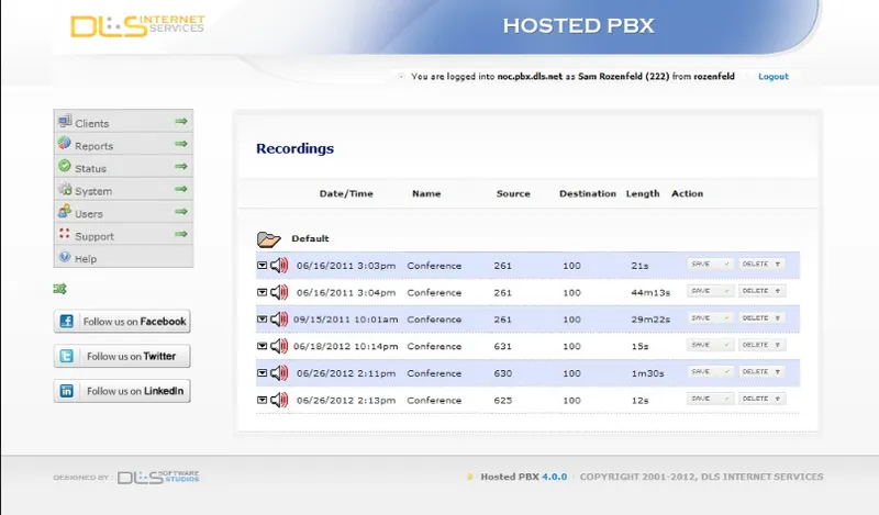 DLS Hosted PBX