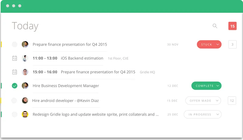 Gridle Projects