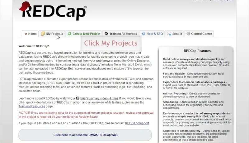 REDCap Software Encuestas