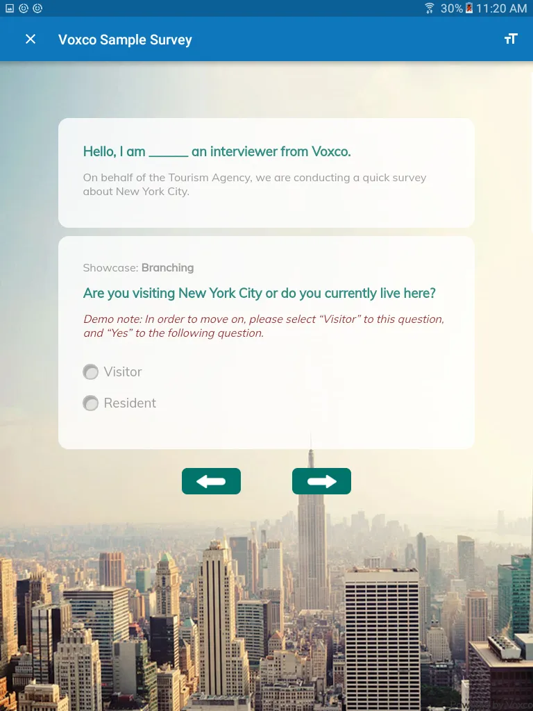Voxco Survey Software