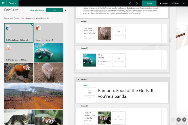 Microsoft Sway