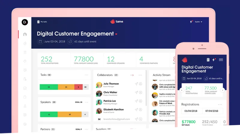 Tame Gestión de Eventos