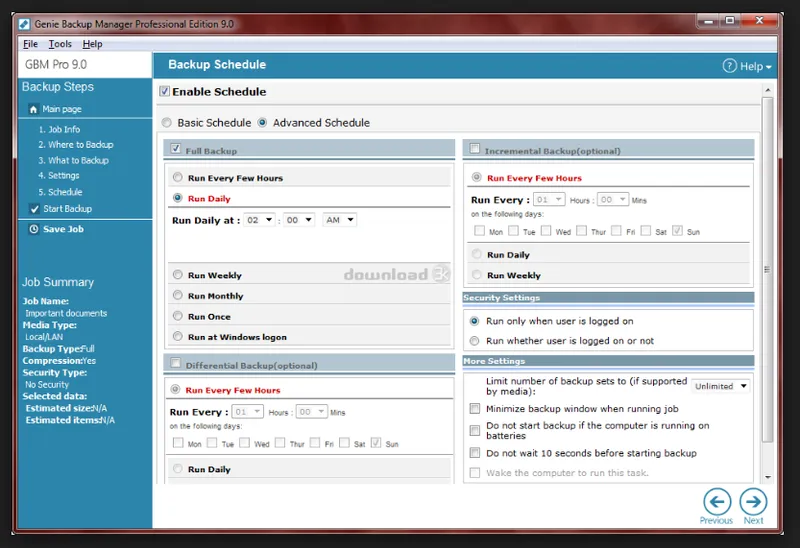 Genie Backup Manager
