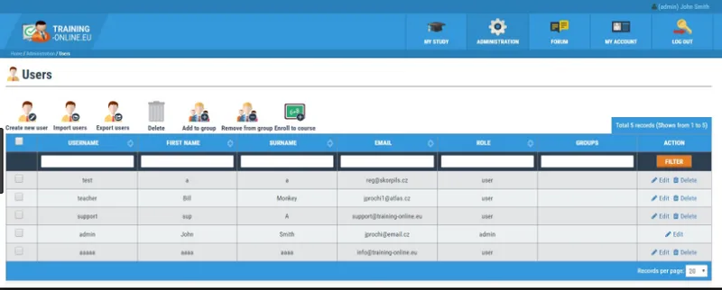 Training-Online.eu LMS
