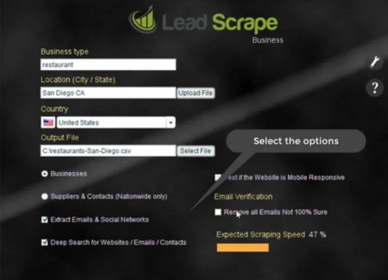 Lead Scrape