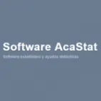 AcaStat Análisis Estadístico logotipo