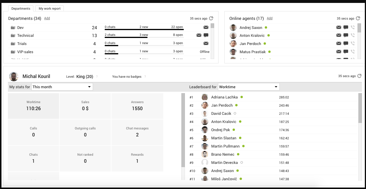 LiveAgent Live Chat