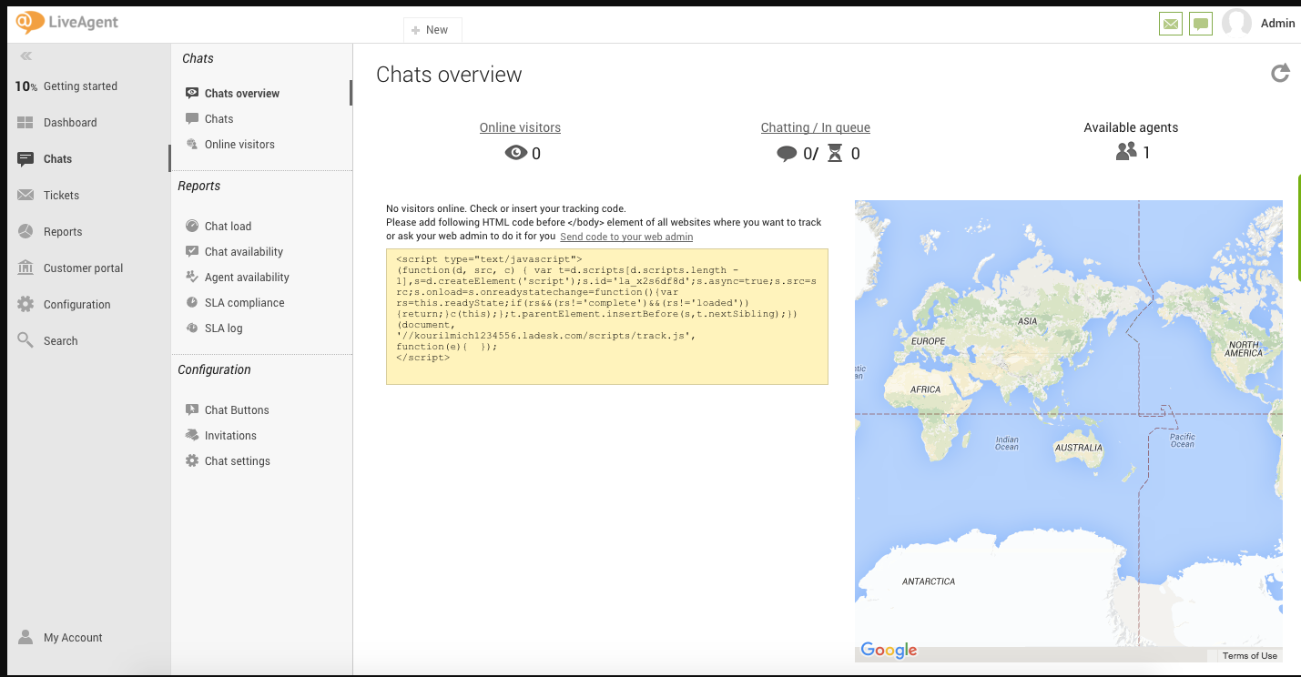 LiveAgent Live Chat